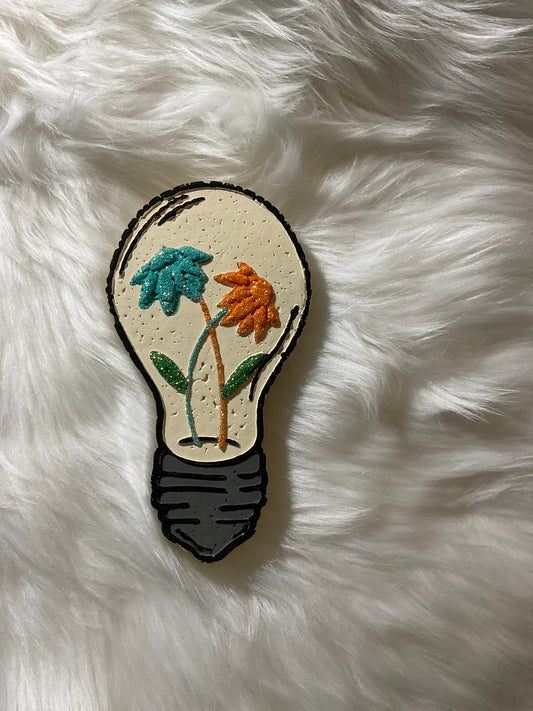 Floral Lightbulb