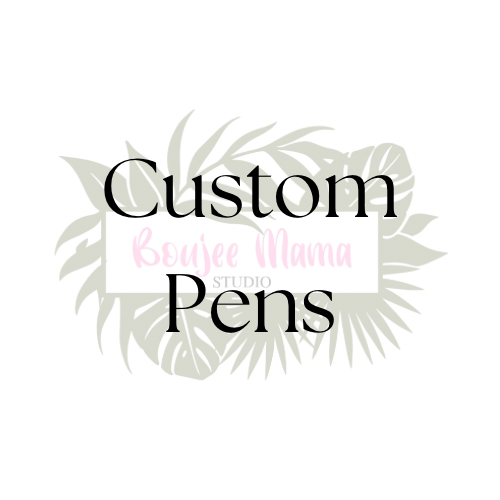 Custom Bling Pens